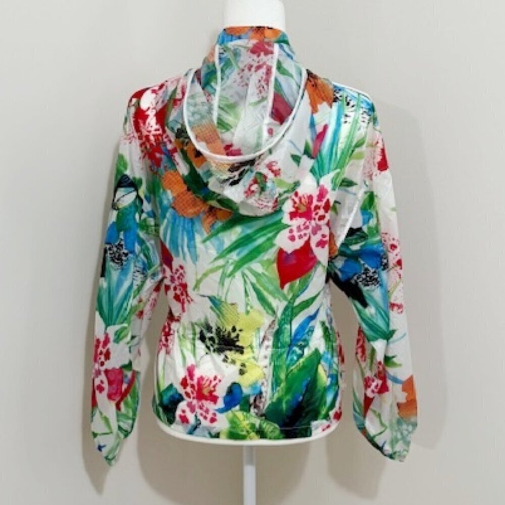 Anatomie August Botanical-Print Jacket w/ Hood Euphoric Floral Size XS - Picture 4 of 8